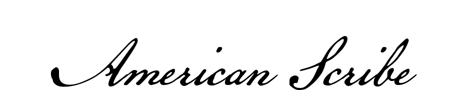 American Scribe Font Download Free